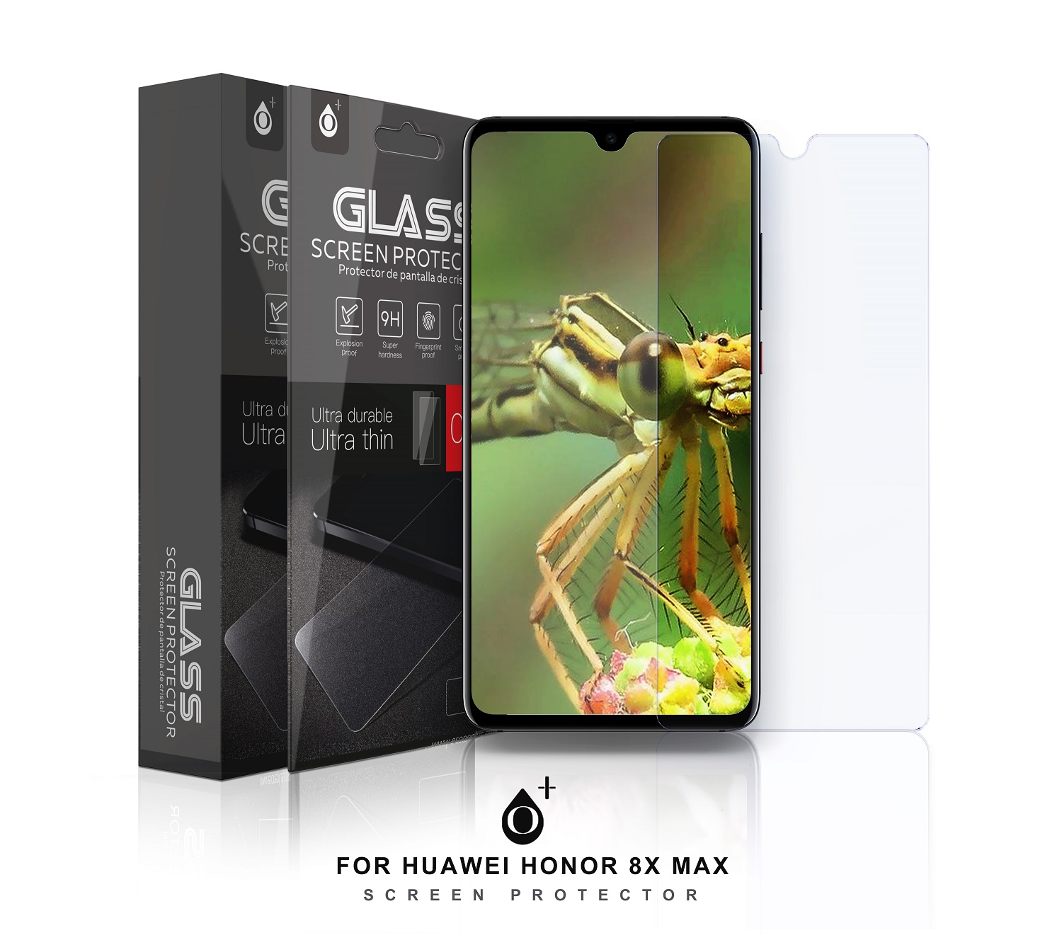 HW HONOR 8X MAX Protector de Pantalla Cristal para Huawei Honor 8X MAX