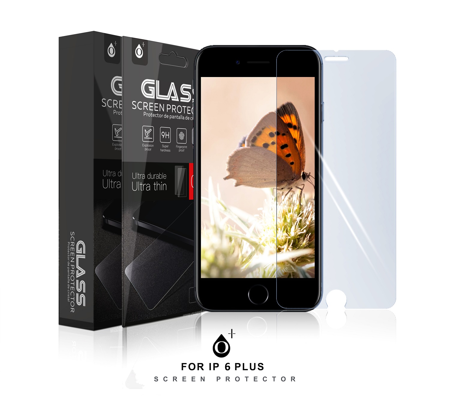 IP 6G Protector de Pantalla Cristal para Iphone 6G