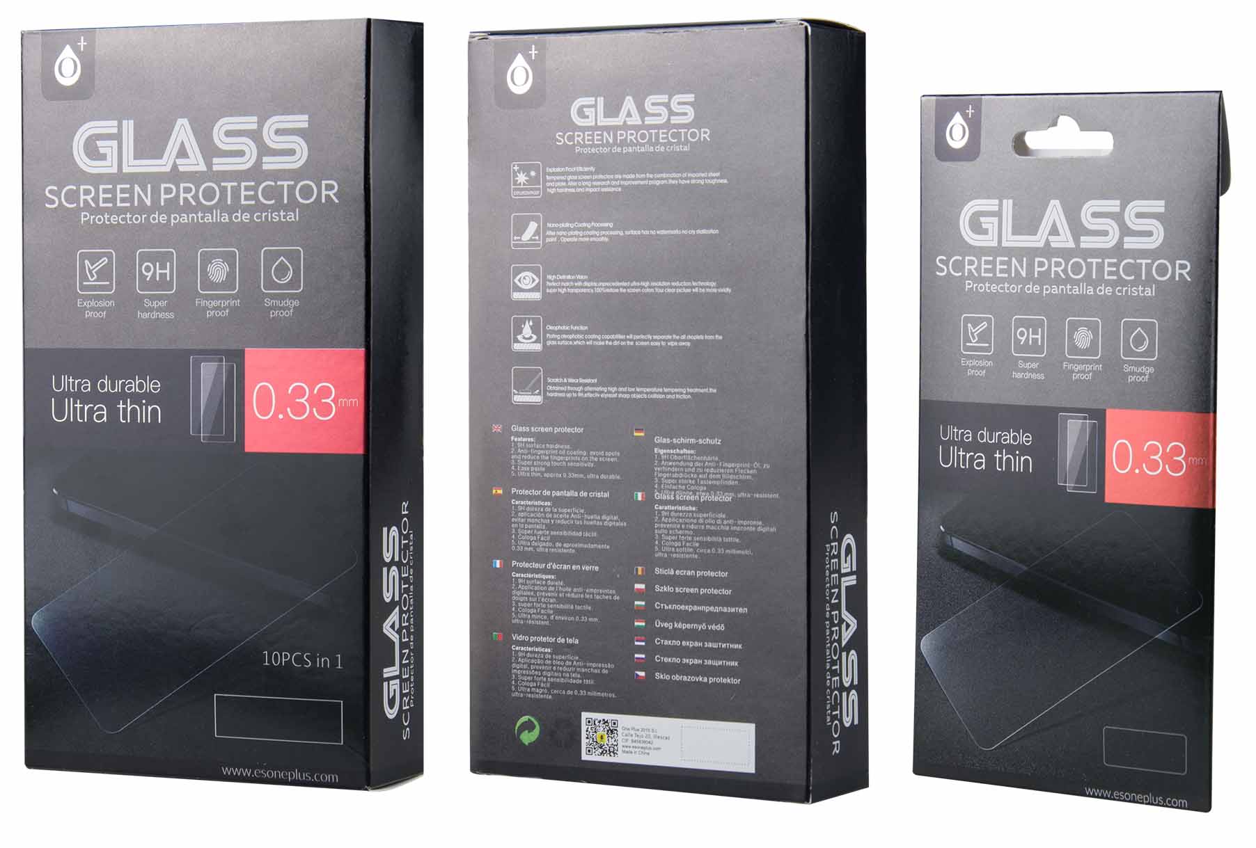 LG G8S  Protector de Pantalla de Cristal para LG G8S