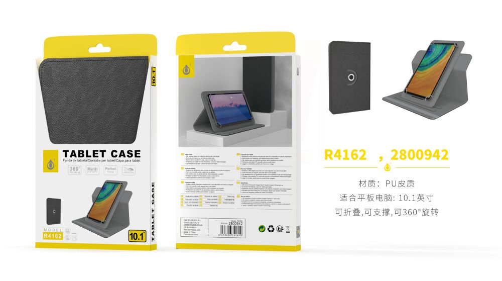 R4162 NE Funda universal  Portable para Tablet 10.1 pulgada Negro