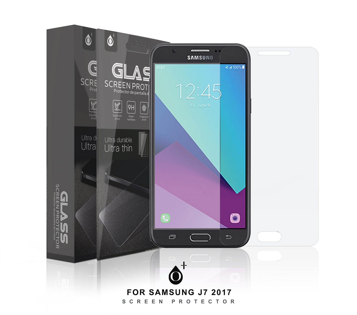 SA J7 2017 Protector de Pantalla Cristal para Samsung J7 2017
