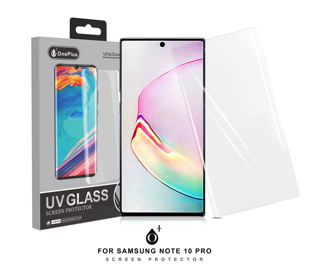 UV SA NOTE 10 PRO Protector de Pantalla de Cristal Templado UV para Samsung Note 10  PRO